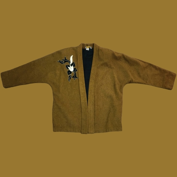 Vintage Jacket with Embellishment  SALE 20% OFF - Picture 2 of 6